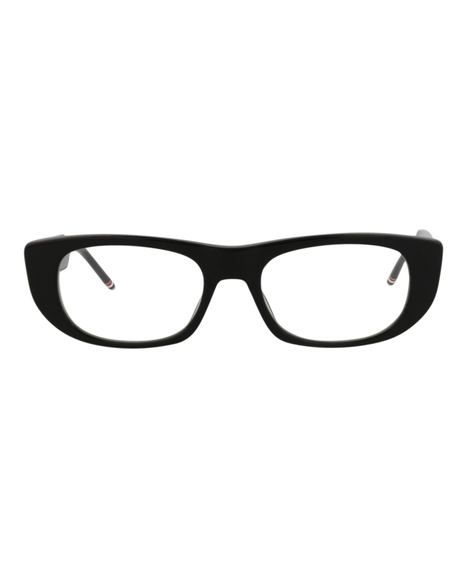 Thom Browne Round Acetate Optical Frames | Black