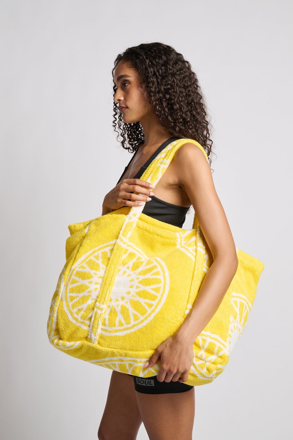 Christy | Terry Tote Bag | Yellow
