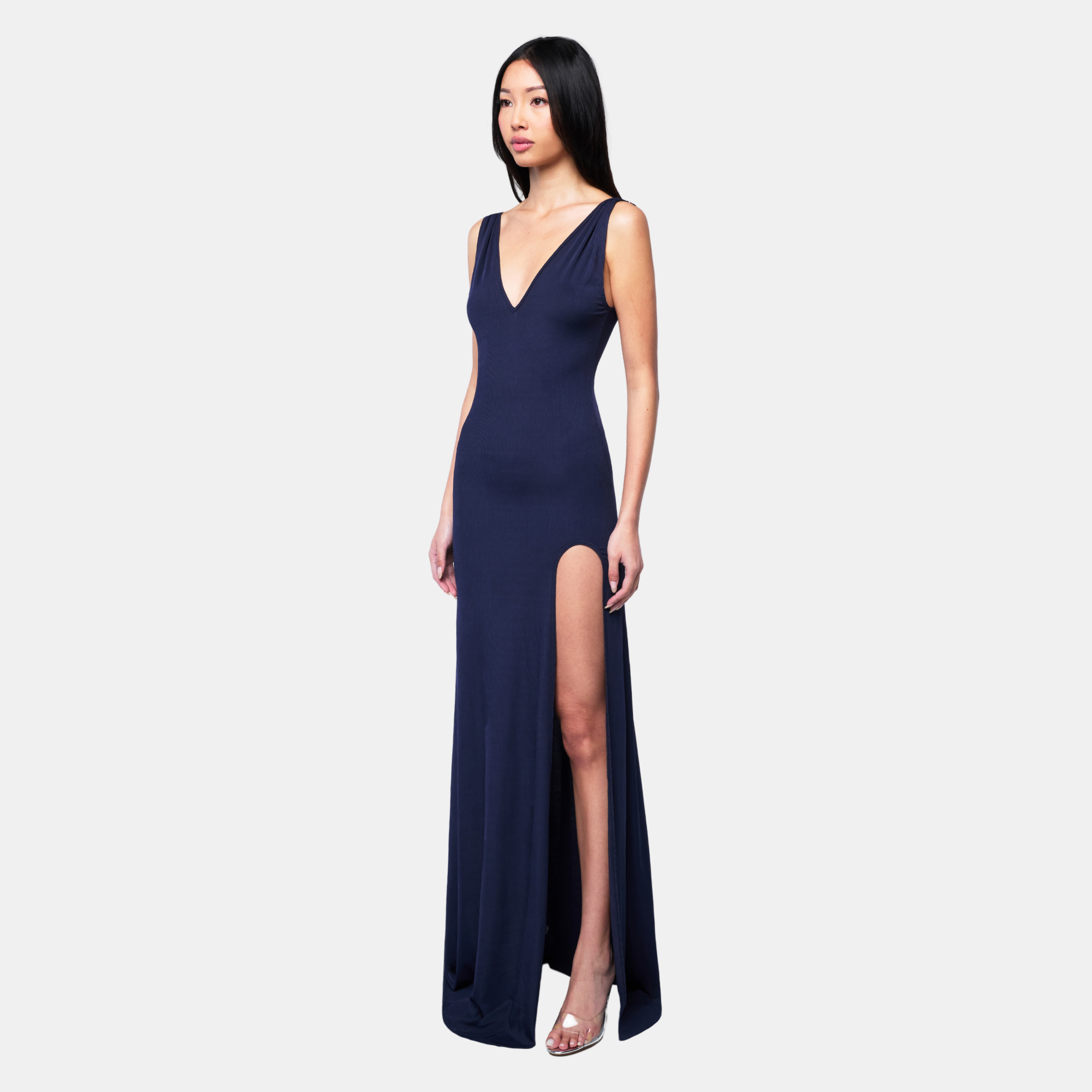 OW Collection THALIA Maxi Dress Dress 018 - Navy