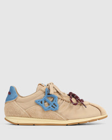 Mens | The Ballet Hairy Suede Sneaker | Oat