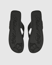 Mens | The Rambo Leather Sandal | Black