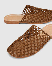 Mens | The Rove Suede Mule | Tan