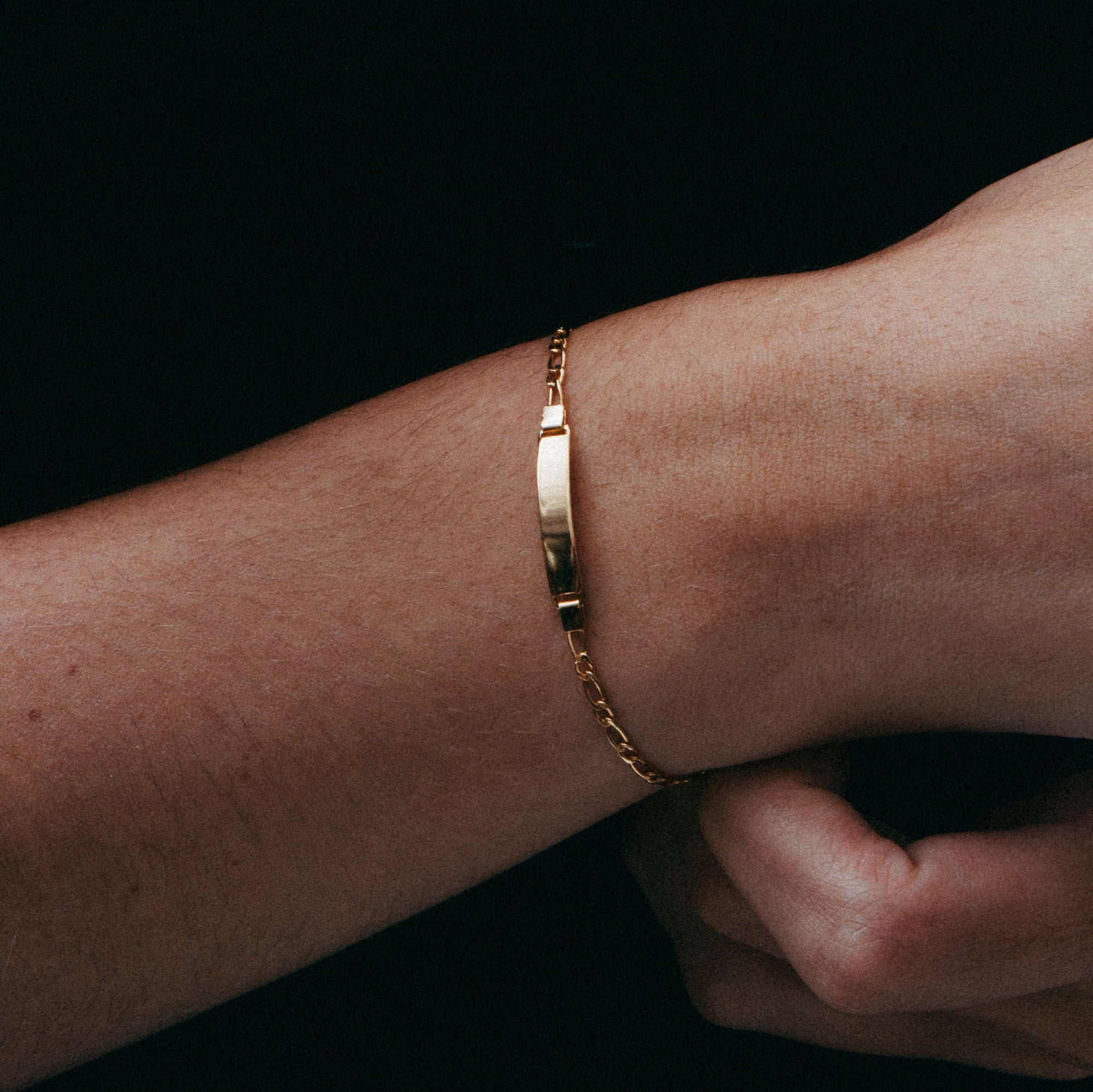 The Figaro Bar Bracelet | 18KT Gold Vermeil