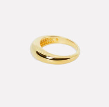 The Thin Dome Ring | 18Kt Gold Plated Brass