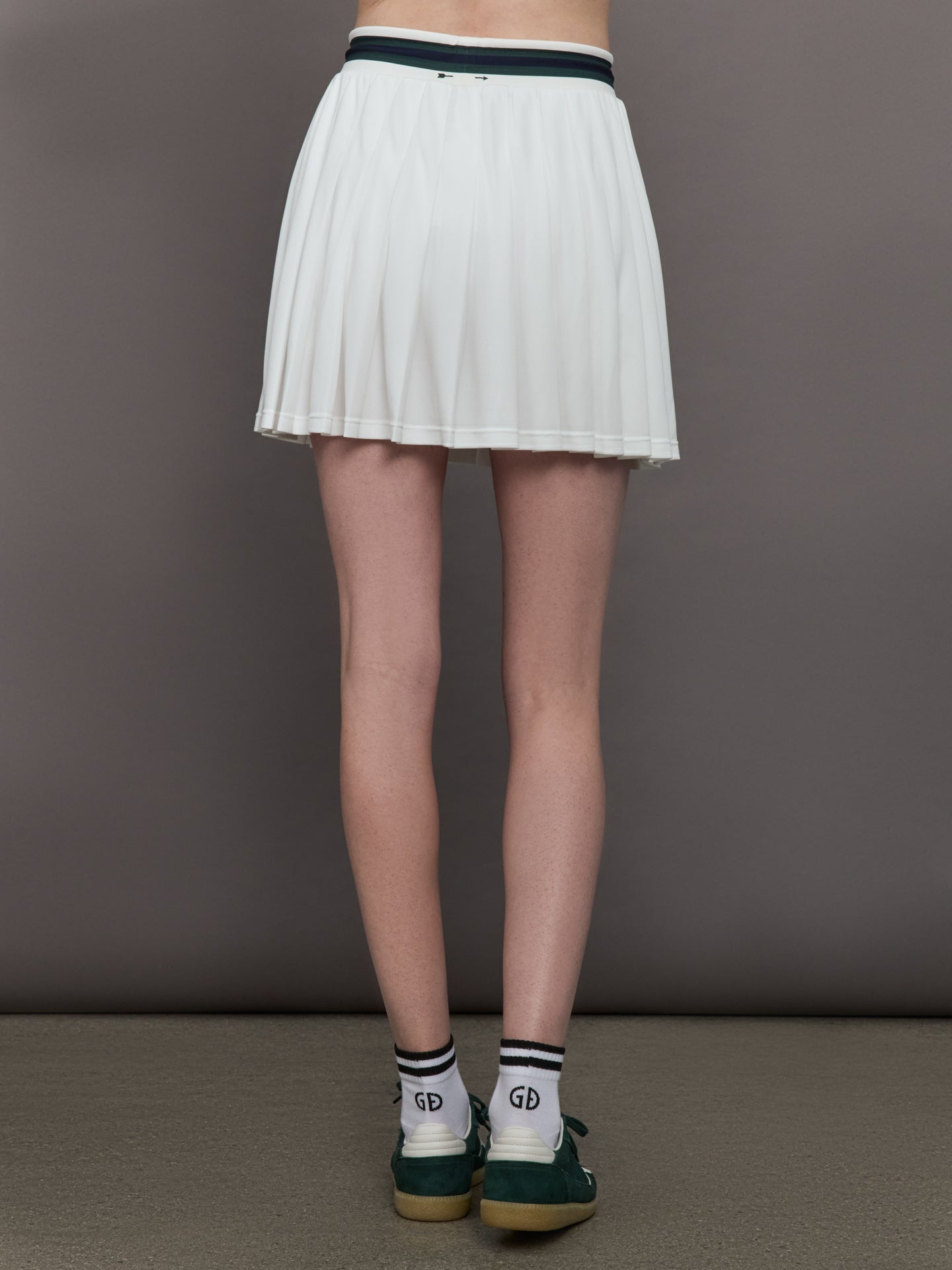 Laver Cadiz Pleated Skirt | White