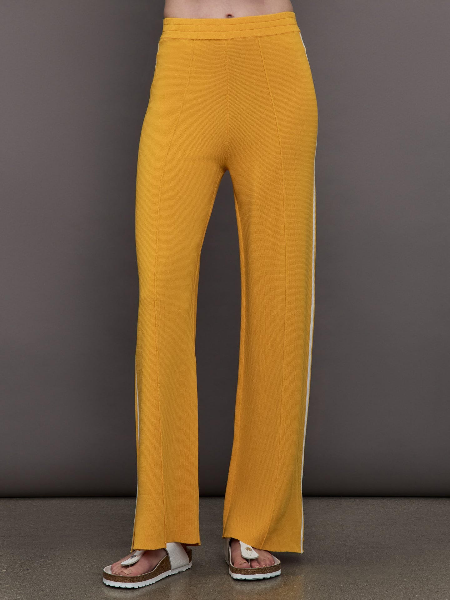 The Upside | Dunes Freya Knit Pant | Yellow