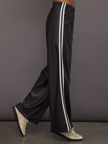 Vegan Leather Twilight Pant | Brown