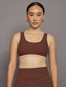 The Upside | Maho Harlow Bra | Polka Dots