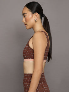 The Upside | Maho Harlow Bra | Polka Dots