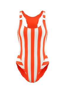 Araceli One Piece | Habanero / Brule Stripe