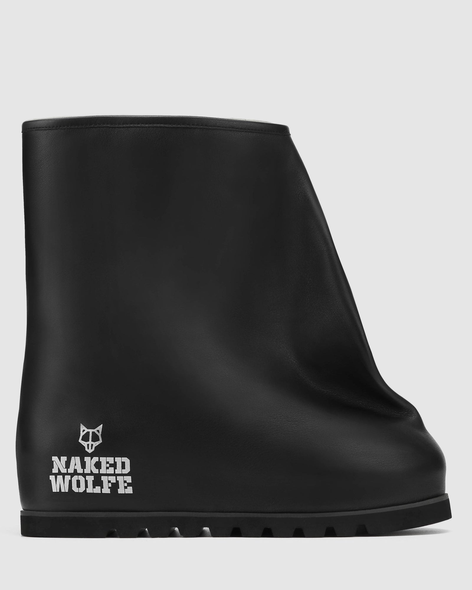 Mens | The Bag Leather Boot | Black