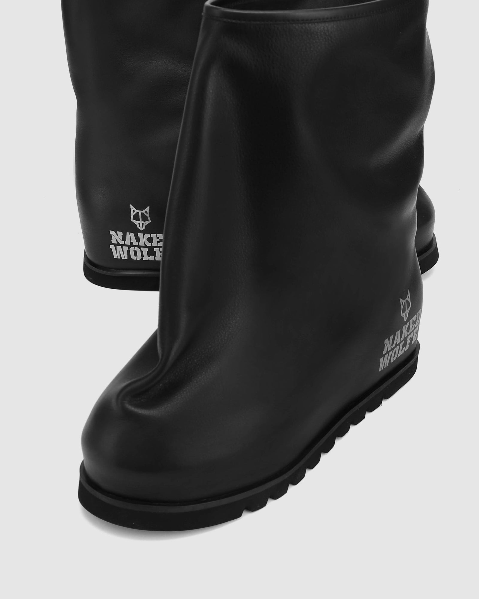 Mens | The Bag Leather Boot | Black