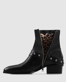 Mens | The Hollywood Leather Boot | Black
