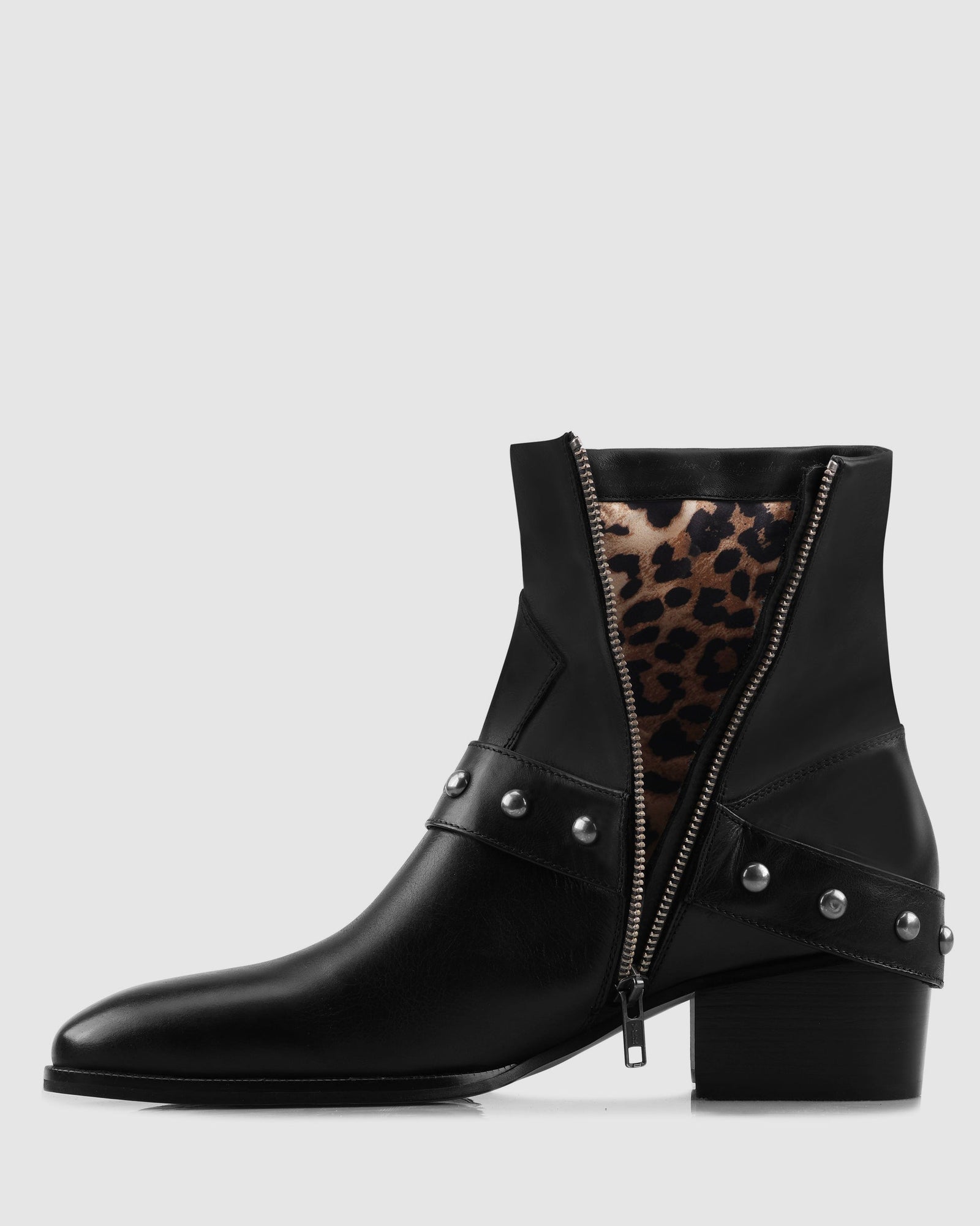 Mens | The Hollywood Leather Boot | Black