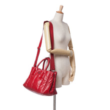 Prada | Pre-Owned Nappa Bomber Satchel | Red