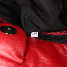 Prada | Pre-Owned Nappa Bomber Satchel | Red