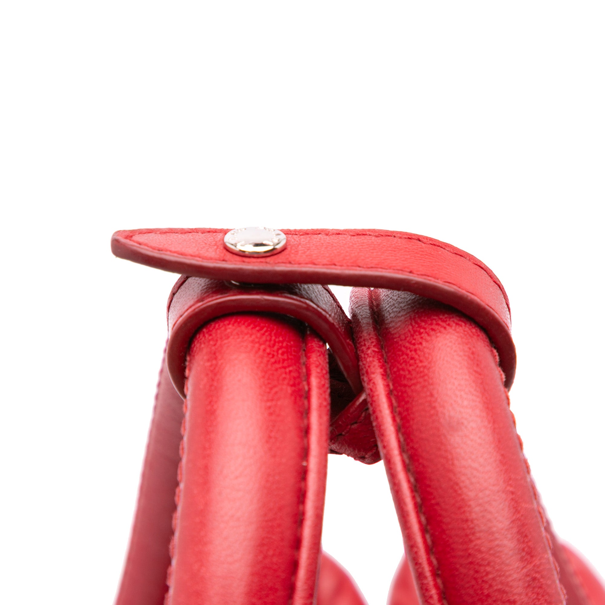 Prada | Pre-Owned Nappa Bomber Satchel | Red