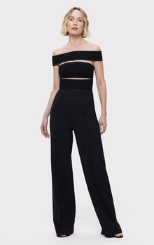 The Lila Jumpsuit | Metallic Black