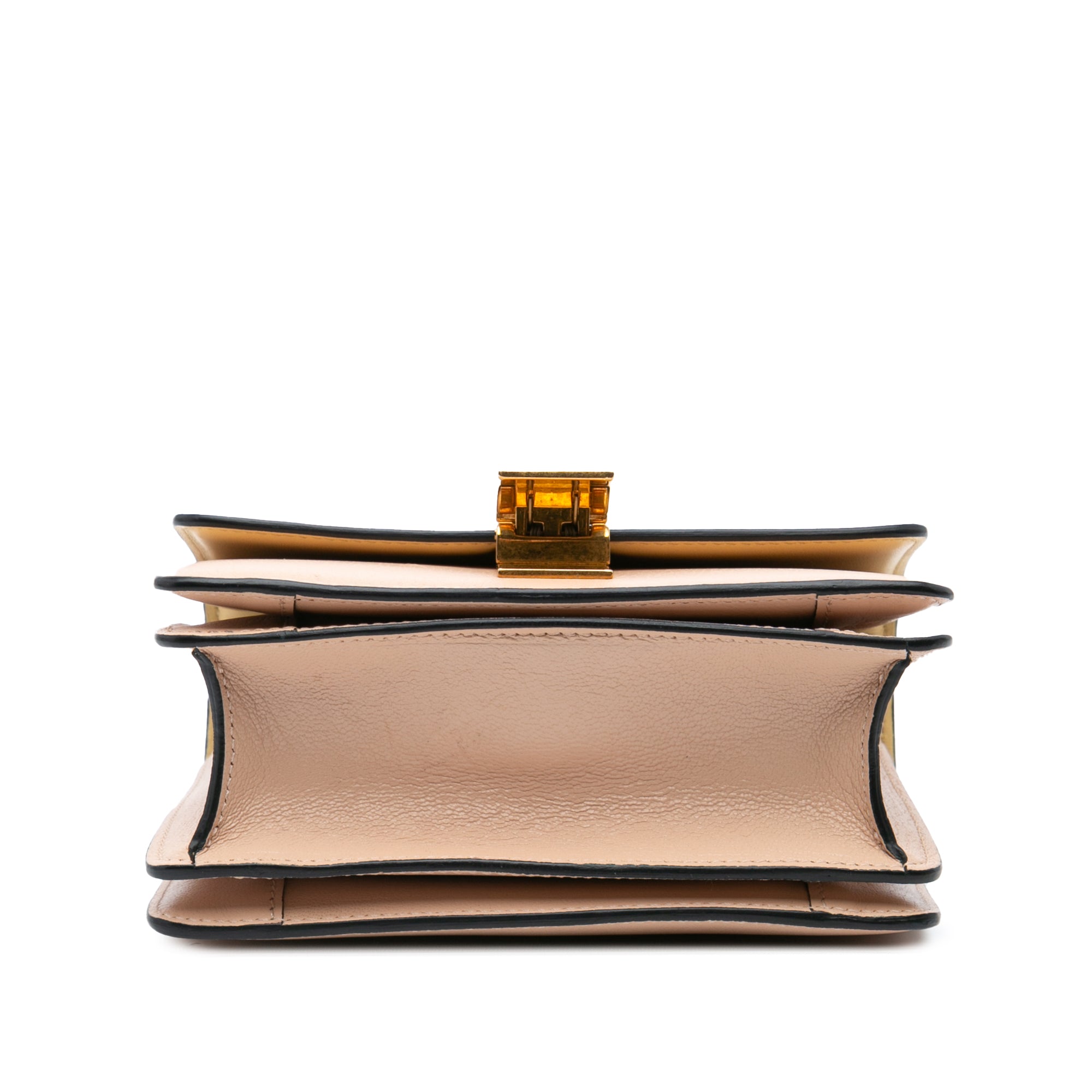 Celine | Pre-Owned Small Liege Calfskin Classic Box | Pink/Light Pink