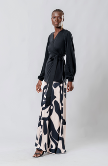 Nina Top | Solid Noir