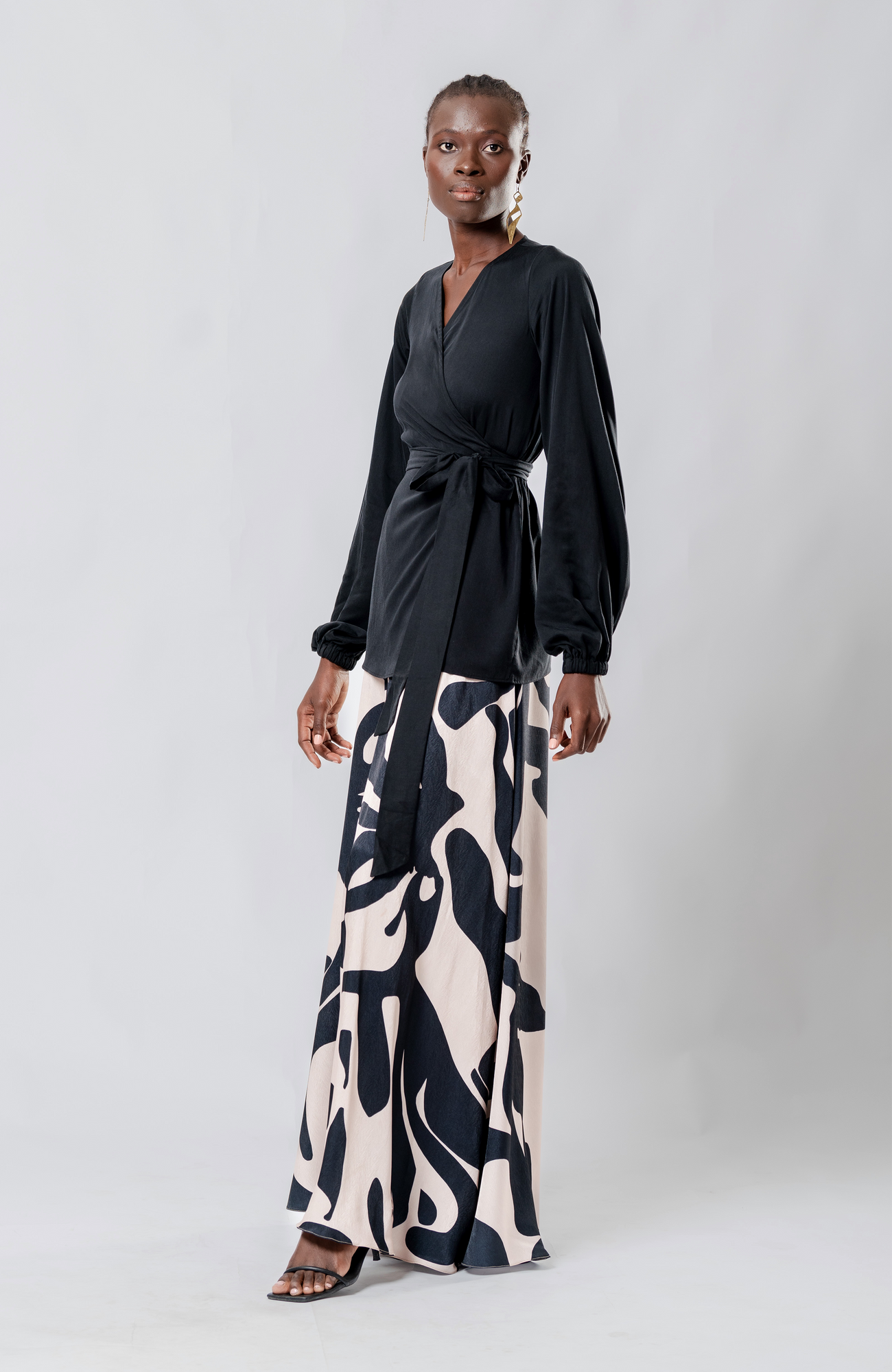 Nina Top | Solid Noir