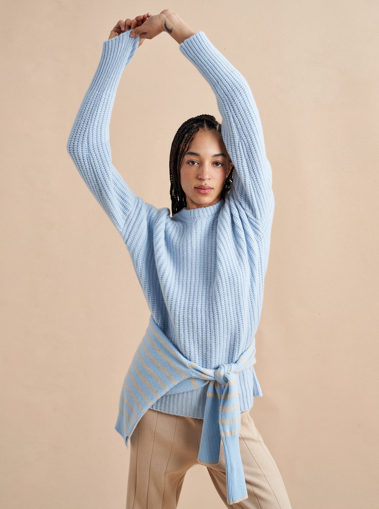 Toujours Sweater | Light Blue