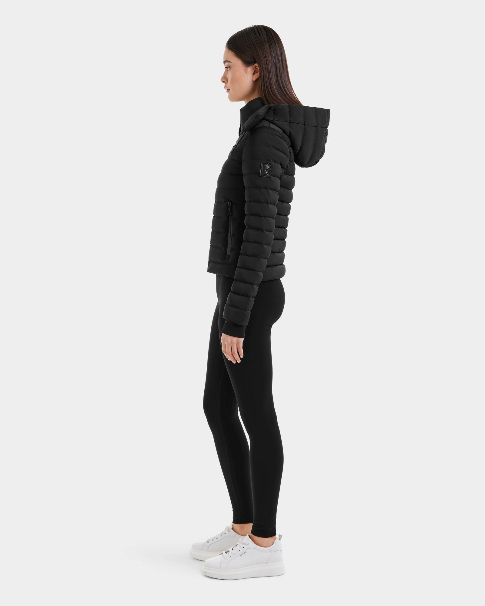 Women | MARYA M Hybrid Lightweight Down Jacket | Black