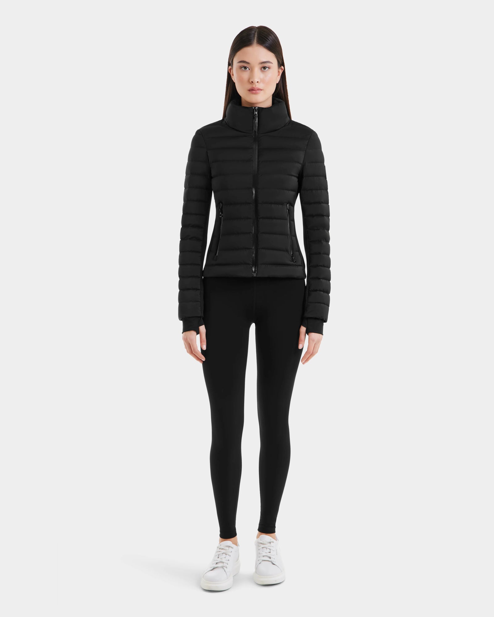 Women | MARYA M Hybrid Lightweight Down Jacket | Black
