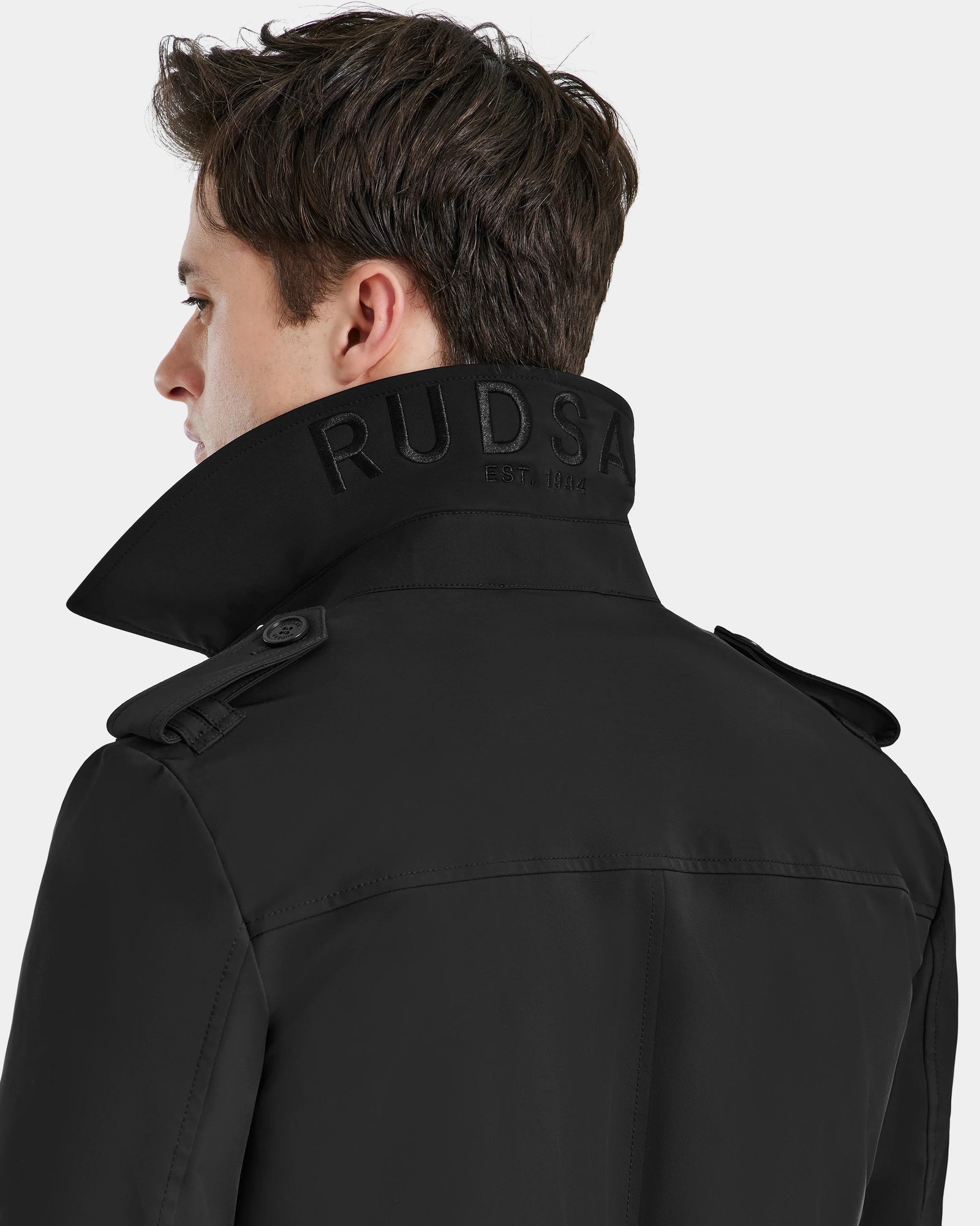 Men | TIM Trench Coat | Black