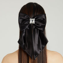Tracy Satin Hair Bow | Champagne