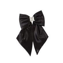 Tracy Satin Hair Bow | Champagne