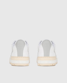 Mens | Transmission Leather Sneaker | White/Grey