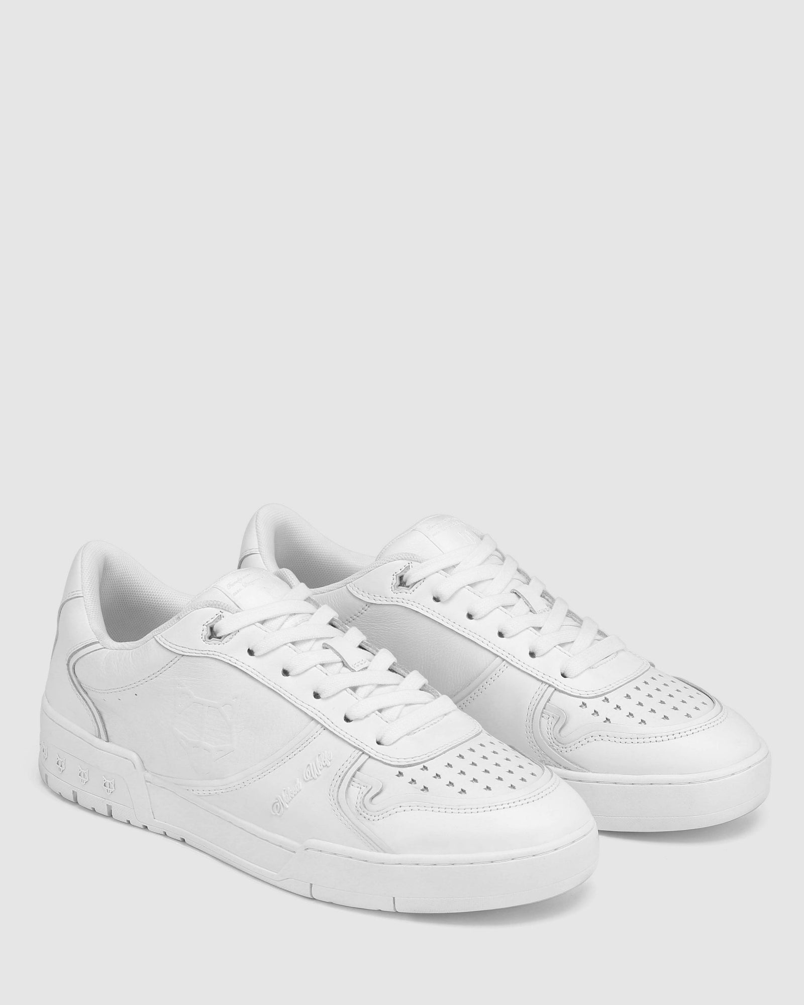 Mens | Transmission Leather Sneaker | White