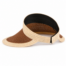 Trixie Visor | Natural/Chocolate