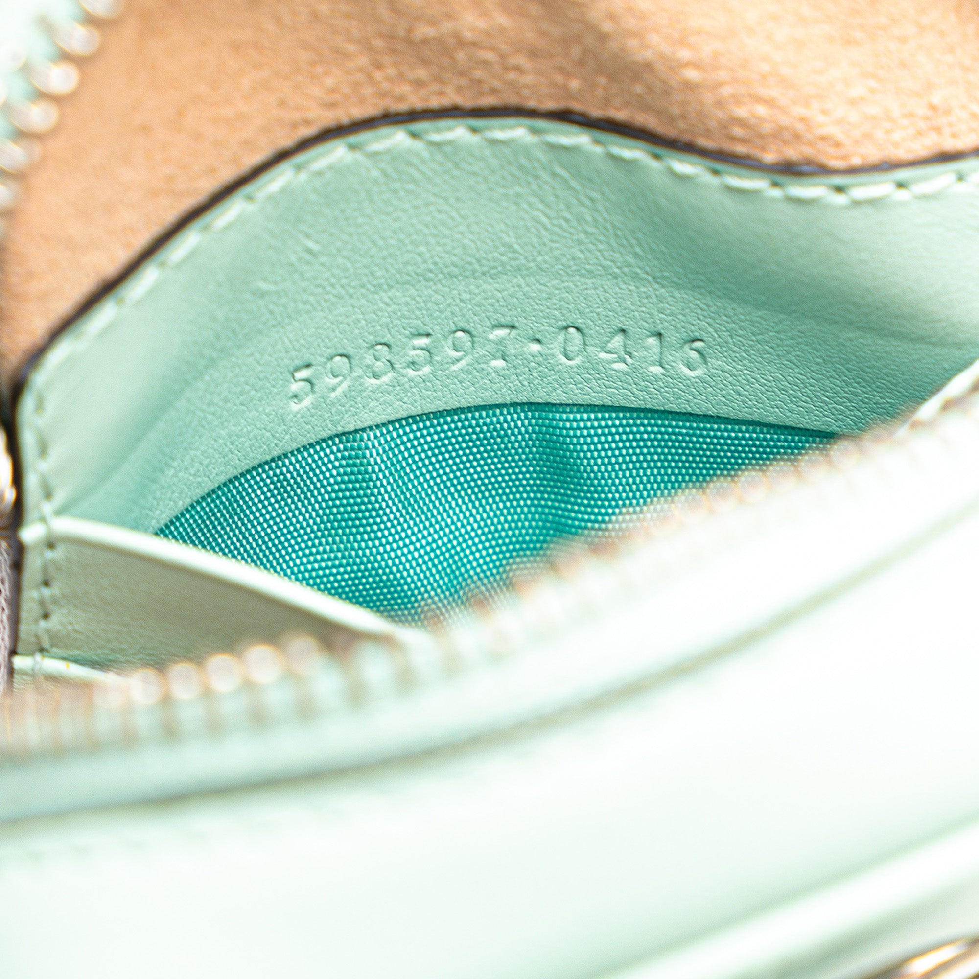 Gucci | Pre-Owned Mini GG Marmont Matelasse Leather Crossbody | Green/Light Green