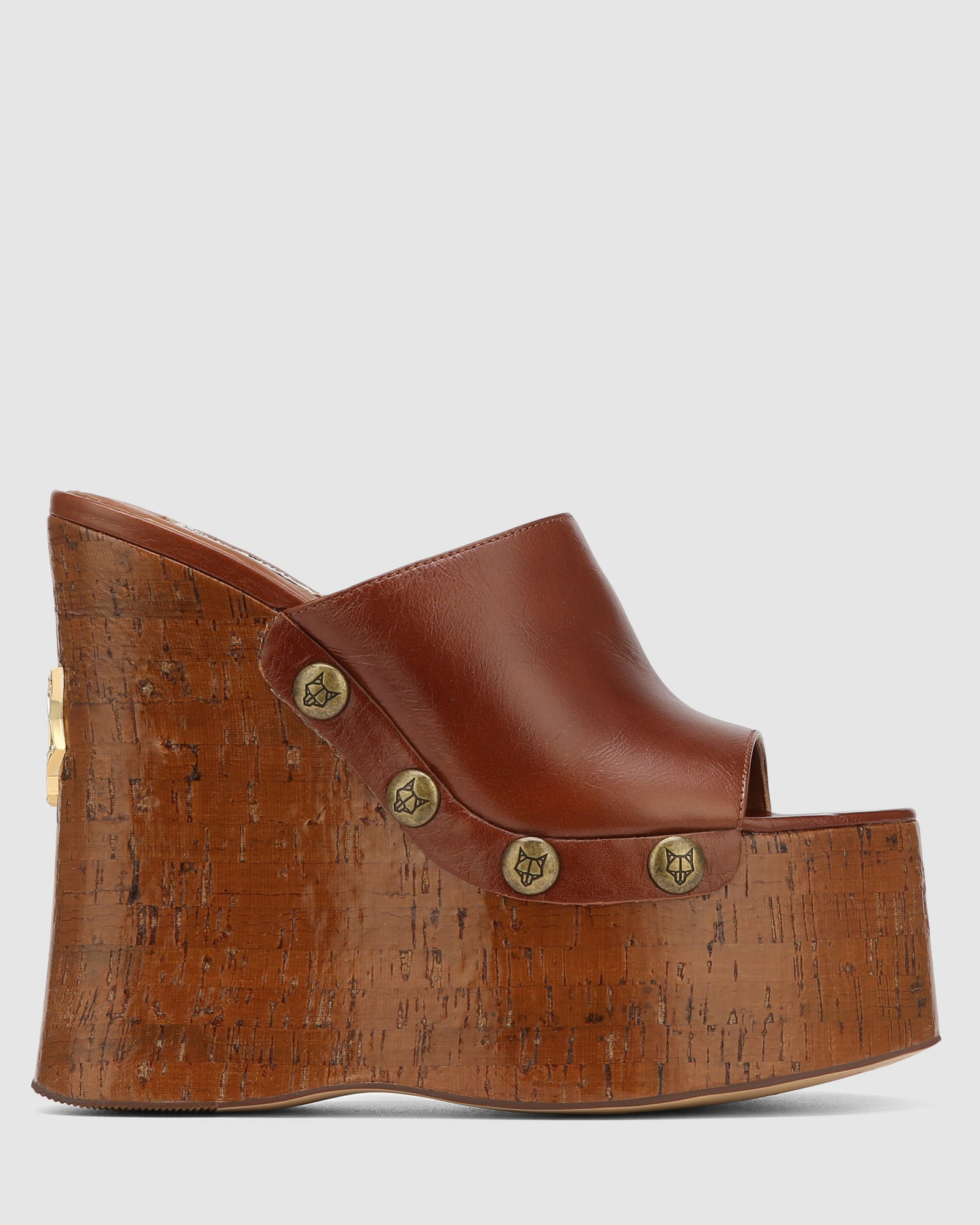 Womens | Tulip Heel | Tan
