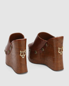 Womens | Tulip Heel | Tan