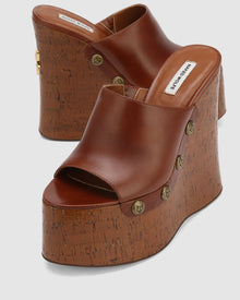 Womens | Tulip Heel | Tan