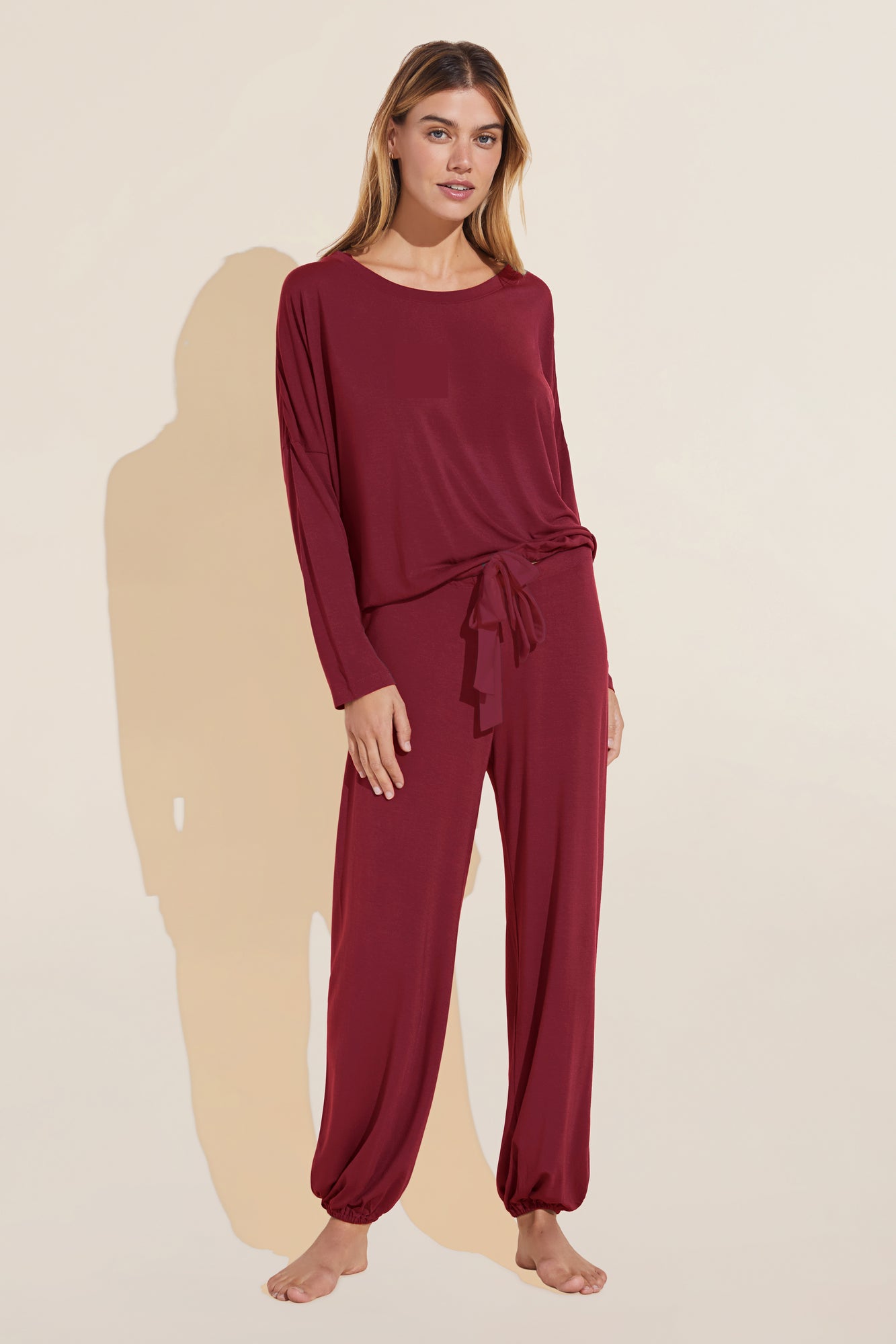 Gisele Slouchy Set | Sangria/Sangria