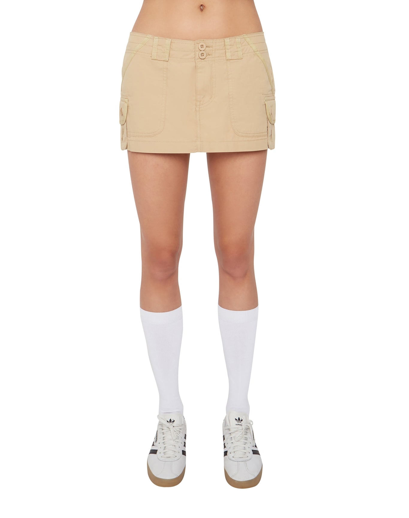 Tactical Cargo Skirt | Khaki