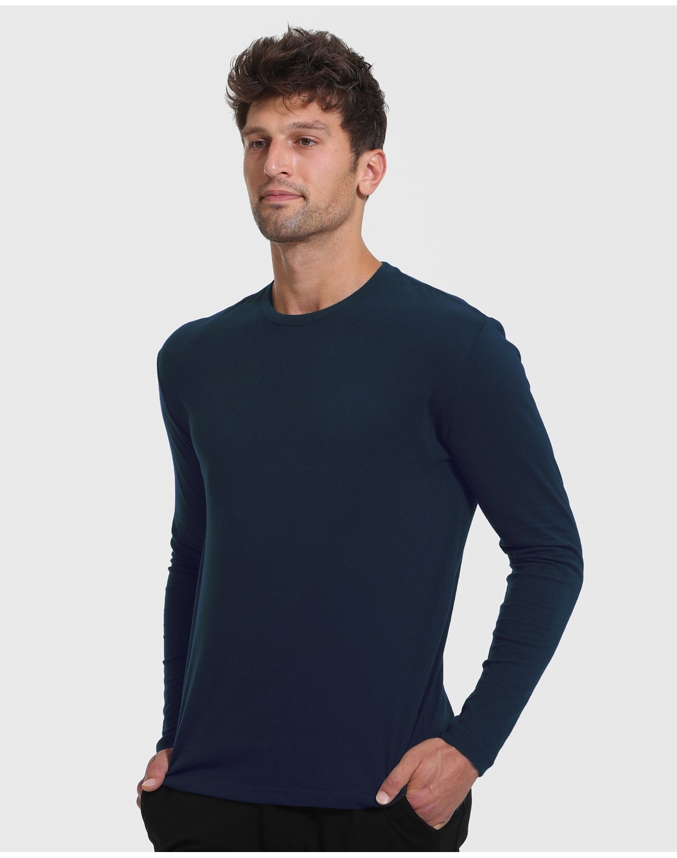 Tall Long Sleeve T-Shirt | Navy