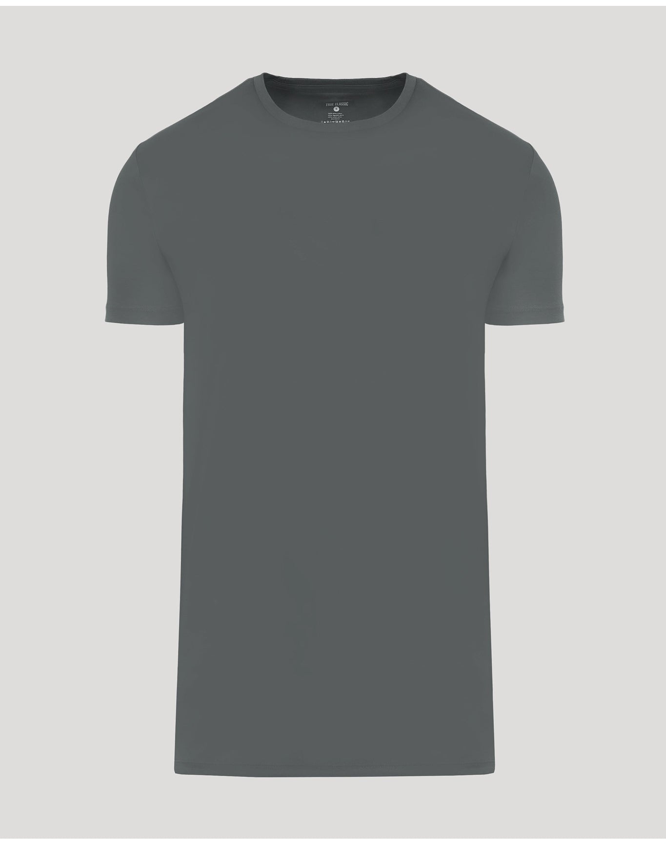 Tall Premium Pima Crew Neck | Carbon