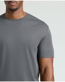 Tall Premium Pima Crew Neck | Carbon