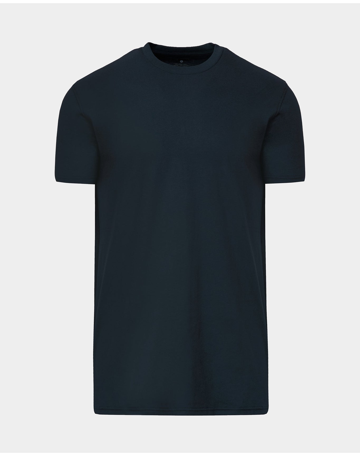 Tall Straight Hem Crew Neck T-Shirt | Navy