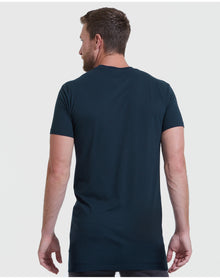 Tall Straight Hem Crew Neck T-Shirt | Navy