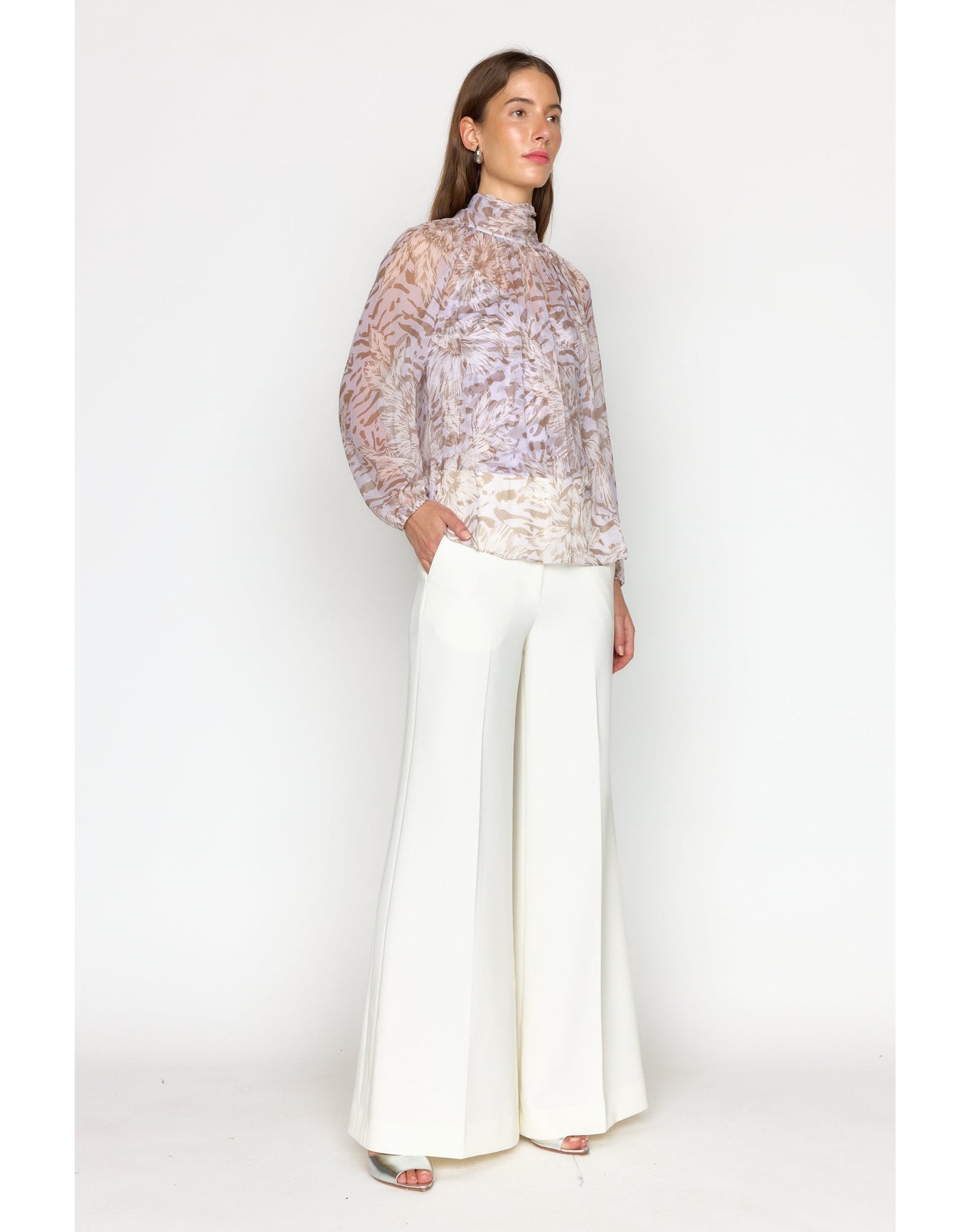 Teagan Blouse | Lilac Lotus