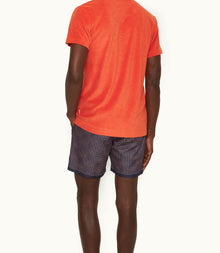 Terry Towelling Tailored Fit Organic Cotton Towelling Polo Shirt | Firestone
