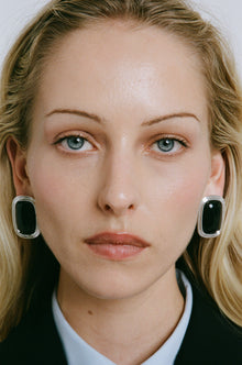 Ribbon Earrings | Silver-Plated on Brass