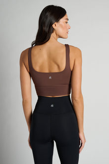 Strut This | The Charlie Crop | Coco/Black Piping