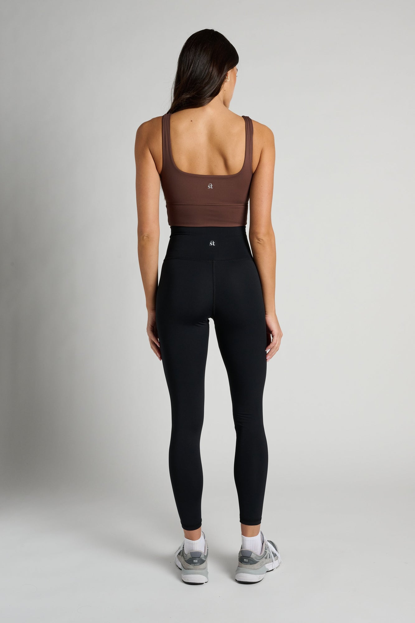 Strut This | The Charlie Crop | Coco/Black Piping